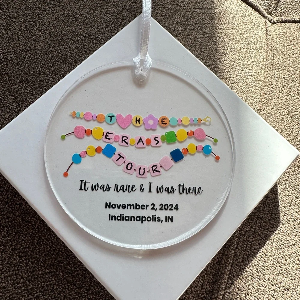 Taylor Swift Eras Tour Acrylic Ornament